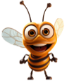 abeja dibujo